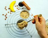 A picture of step 8 of Oats Banana Muffins.