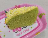 Foto langkah ke 6 dari resep Bolu Kukus Santan Pandan "Happy Birthday"🎂🎉❤️.