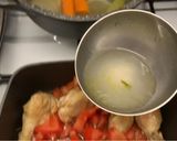 Foto del passaggio 4 della ricetta Pollo al pomodoro e cipolla ricetta di riciclo