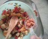 A picture of step 4 of Veggie-Fruity Summer Salad.
