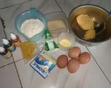 Foto langkah ke 1 dari resep Rainbow cake simple lembut bangeettt.
