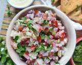 Baked Missi Roti Nachos kuchumbar salsa kehri ki chutney recipe step 6 photo