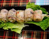 Hình bước làm 2 của món Bánh tráng lụi chấm mắm me