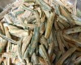 A picture of step 2 of Kurkuri Bhindi.