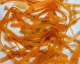 Foto del paso 1 de la receta 111.🥕Aperitivo: piel crujiente de zanahoria con especias.🥕