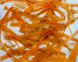 Foto del paso 1 de la receta: 111.🥕Aperitivo: piel crujiente de zanahoria con especias.🥕