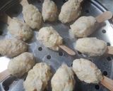 Foto langkah ke 3 dari resep Sempol Ayam dengan Selai Kacang Homemade MPASI (12 m+).