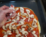 Foto del paso 4 de la receta: Pizza de bacon y boletus