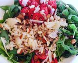 A picture of step 2 of Late Summer Barley Salad.