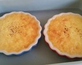 A picture of step 3 of Coconut Almond Crème Brûlée.