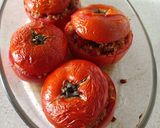 Foto del paso 8 de la receta: Tomates al horno rellenos de quinoa