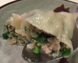 A picture of step 4 of Chive Dumplings.