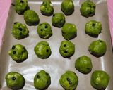 Foto langkah ke 4 dari resep Soft cookies Creamy Matcha.
