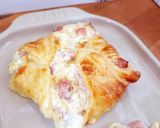 Une image de l'étape 4 de Feuilletés jambon fromage.