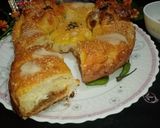 A picture of step 19 of Beef mince cheese taco ring in pateela.