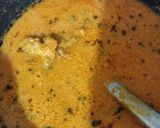 A picture of step 4 of Tomato pakoda curry Sindhi style.