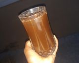 A picture of step 2 of Iced coffee drink.