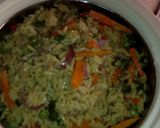 A picture of step 6 of Fried rice.