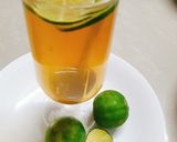 Hình bước làm 1 của món Nước chanh mật ong