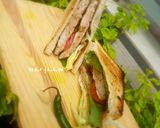 A picture of step 3 of Chicken patty sandwich.