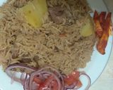A picture of step 5 of Mutton pilao#foodphotographychallenge.