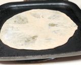 A picture of step 5 of Sprouted Green gram/green moong paratha.