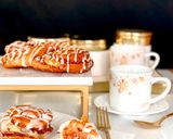 কাঠবাদাম আর দারুচিনি রুটি (Almond-cinnamon bun) রেসিপির ধাপ 4 ছবি
