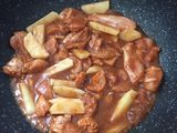 Korean stir-fried chicken mozzarella