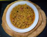 A picture of step 5 of Dam Ka keema.