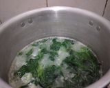 Foto langkah ke 3 dari resep Bobor Bayam.