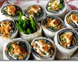【元本山海苔】海苔蘆筍粉皮捲的食譜步驟7照片
