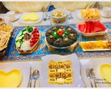 عکس مرحله 1 از دستور سفره افطاری (کو کو سبزی)