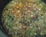 A picture of step 2 of हॉट एंड सौर वेजिटेबल सूप Hot & Sour Vegetable Soup.