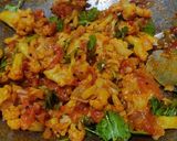A picture of step 6 of Cauliflower Curry.
