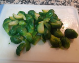 Foto del paso 3 de la receta: Risotto a la miel y mostaza con coles de Bruselas