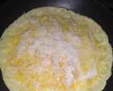 Foto langkah ke 3 dari resep Oyster Mushroom Cheese Omelette.