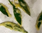 A picture of step 3 of Japanese Wild Garlic Tempura.