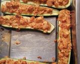 Tofuval töltött cukkini recept fázis 6 fotója