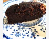A picture of step 16 of Vegan Orange and Chocolate cake.