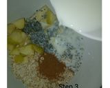 A picture of step 3 of Overnight oats.