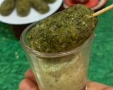 A picture of step 6 of Nuchin unde steamed lentil dumplings.