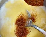 A picture of step 6 of My Spicy Chicken with spicy Cheese Sauce 🥰 #mainmeal.