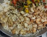 A picture of step 5 of Mixed Fried Rice.