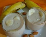 ખાંડ ફ્રી બદામ, કેળા, અને ખજુર સ્મુધી(badam smoothie recipe in gujarati) રેસીપી સ્ટેપ4ફોટો