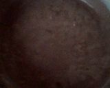 Foto langkah ke 4 dari resep Kue ultah dasar brownies.