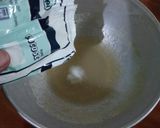 A picture of step 3 of Chocolate with ground nuts cake covered in fondant.