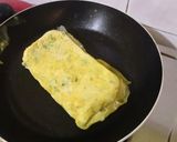 Foto langkah ke 6 dari resep Roti Panggang Selimut Telur Mayonais Pedas.