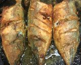 A picture of step 5 of Stuffed Mackerel fry (bangda).