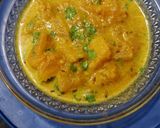 A picture of step 3 of Creamy Muskmelon curry.