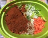 Foto langkah ke 5 dari resep Kimchi (foto step by step).
